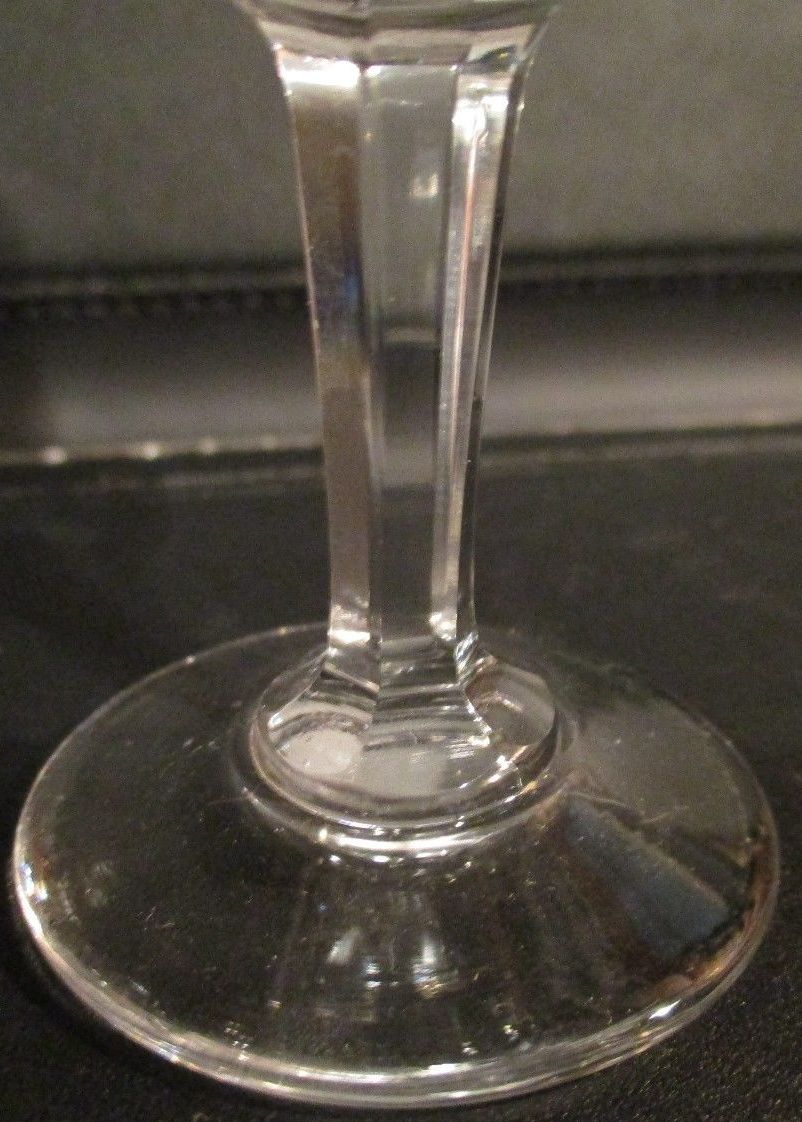 Crystal Shot Glass Fouled Anchor with USN Great White Fleet and WWI Era