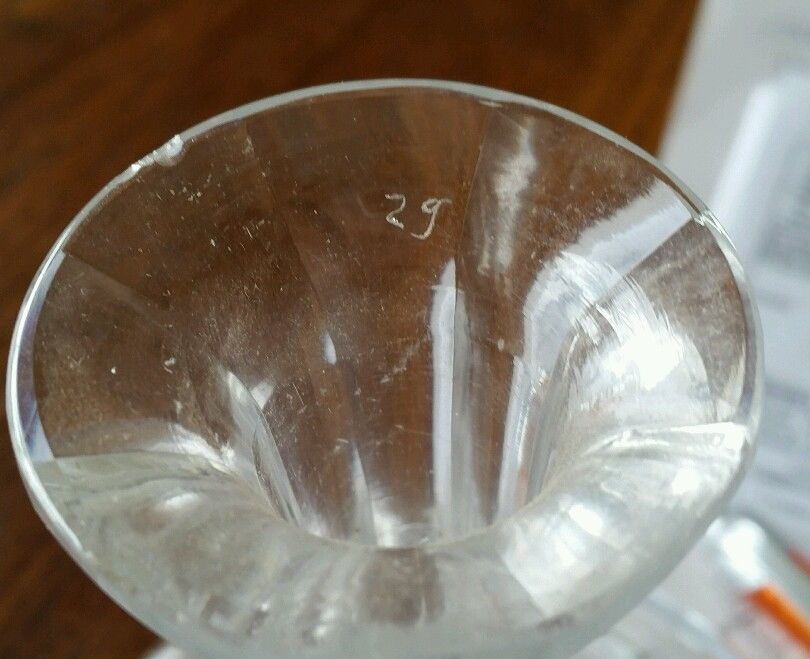 US Navy Crystal Decanter Great White Fleet and WWI Era with USN insignia and inscription
