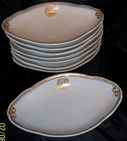 Antique US Dept of the Navy Serving Dish or Receiving Plate