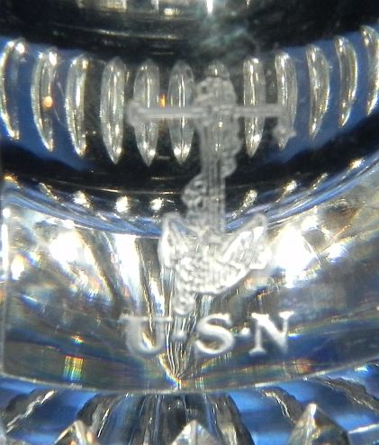 Crystal Votive Candle Holders Span Am War, Great White Fleet and WWI Era