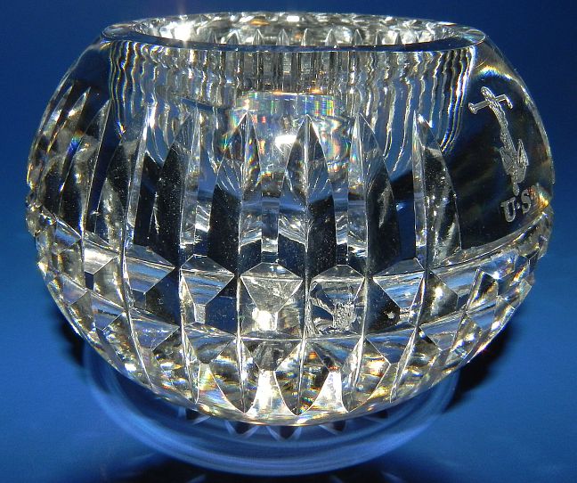 Crystal Votive Candle Holders Span Am War, Great White Fleet and WWI Era