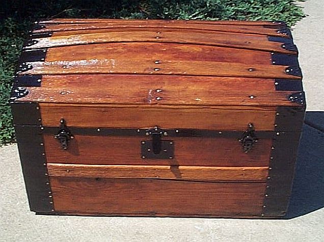 Antique trunk #235