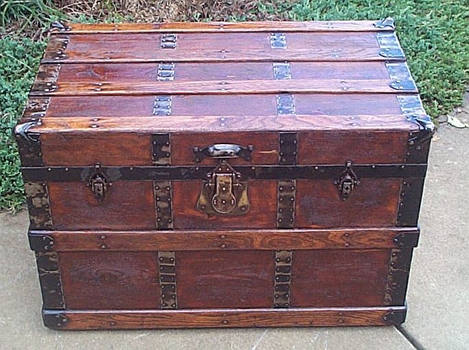 Antique trunk #249