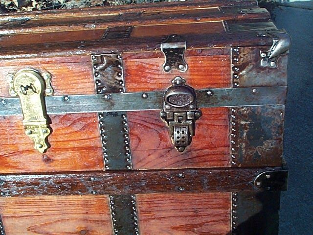Refurbished Antique Trunk #269