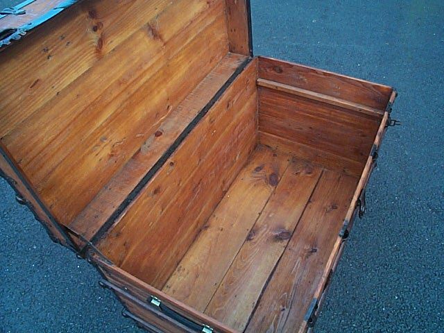Refurbished Antique Trunk #277