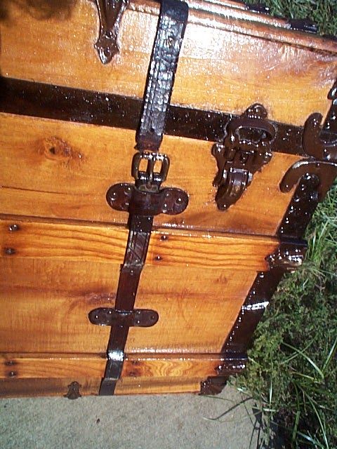 Refurbished Antique Trunk #282