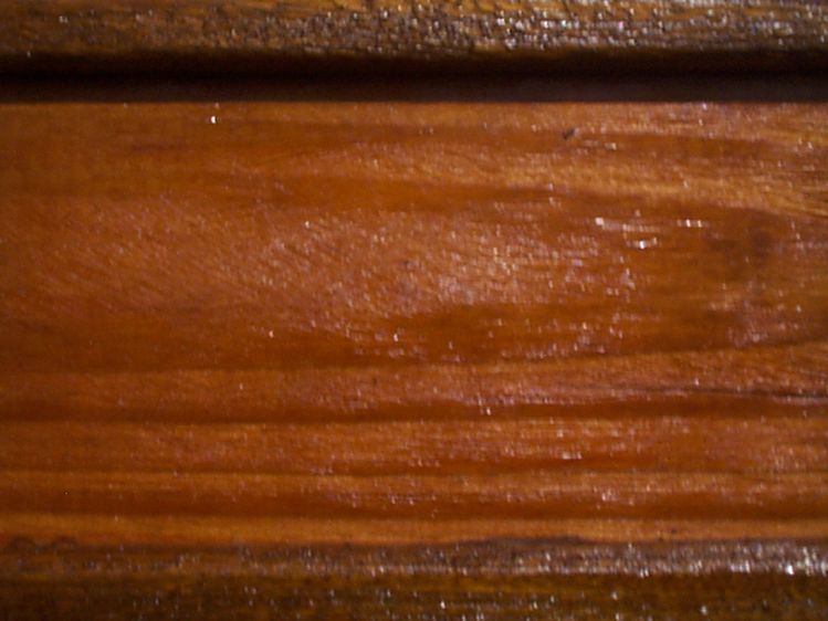 restored wood flat top antique oak slat steamer trunk for sale 885