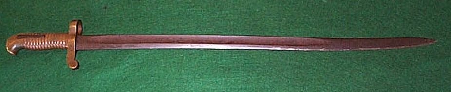 Antique mexican war ames navy cutlass m1841