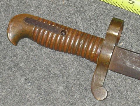 Antique mexican civil war naval cutlass model m1841