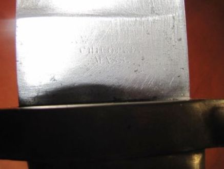 civil war union us navy dahlgren bowie bayonet 1863, well marked