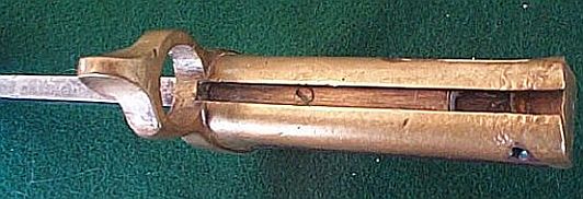 civil war union us navy dahlgren bowie bayonet 1863, well marked