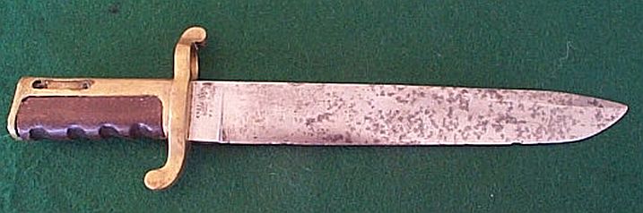 civil war us navy dahlgren bowie bayonet 1863
