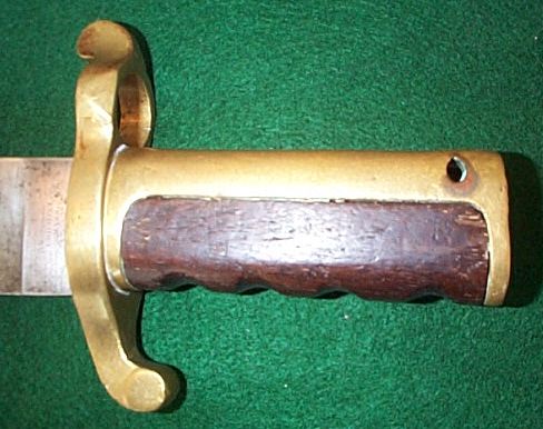 civil war union us navy dahlgren bowie bayonet 1863, well marked