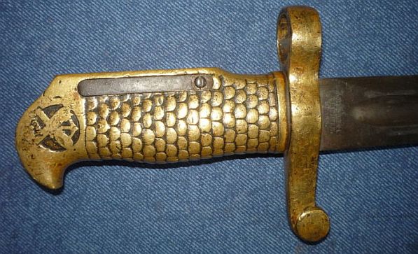 post civil war us navy m1870 bayonet Springfield Model 1870 U.S. Navy Rolling Block Rifle, well marked