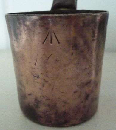 british royal navy rum grog measure 1/2 gill 