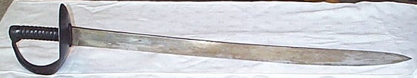 mid 19h century British Royal Navy P1845 Pattern naval cutlass