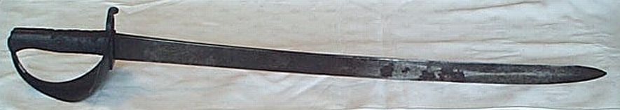 mid 19th century British Royal Navy P1858 Pattern naval cutlass