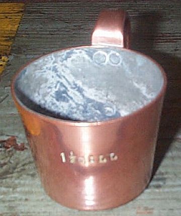 british royal navy rum cup p/n 53175 1 and 1/2 Gill 53173