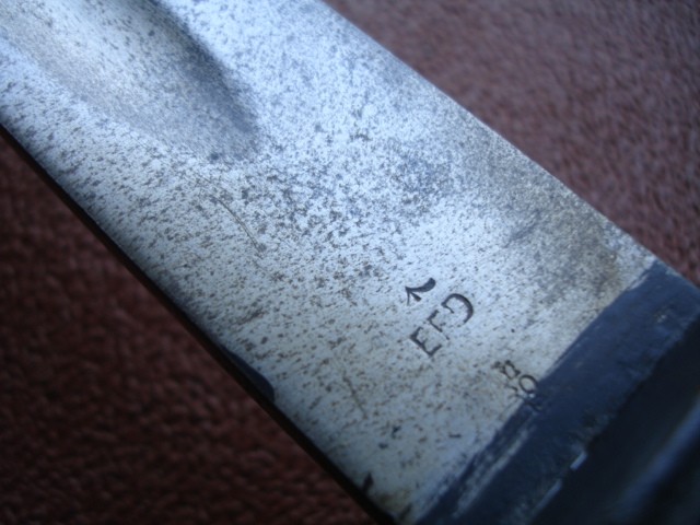 British Royal Navy P1901 cutlass