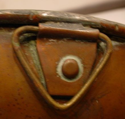 royal navy 1 pine copper funnel 52488 riveted holder