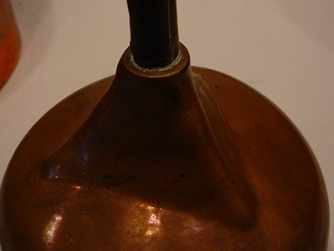 royal navy 1 pint copper funnel 52488 outside