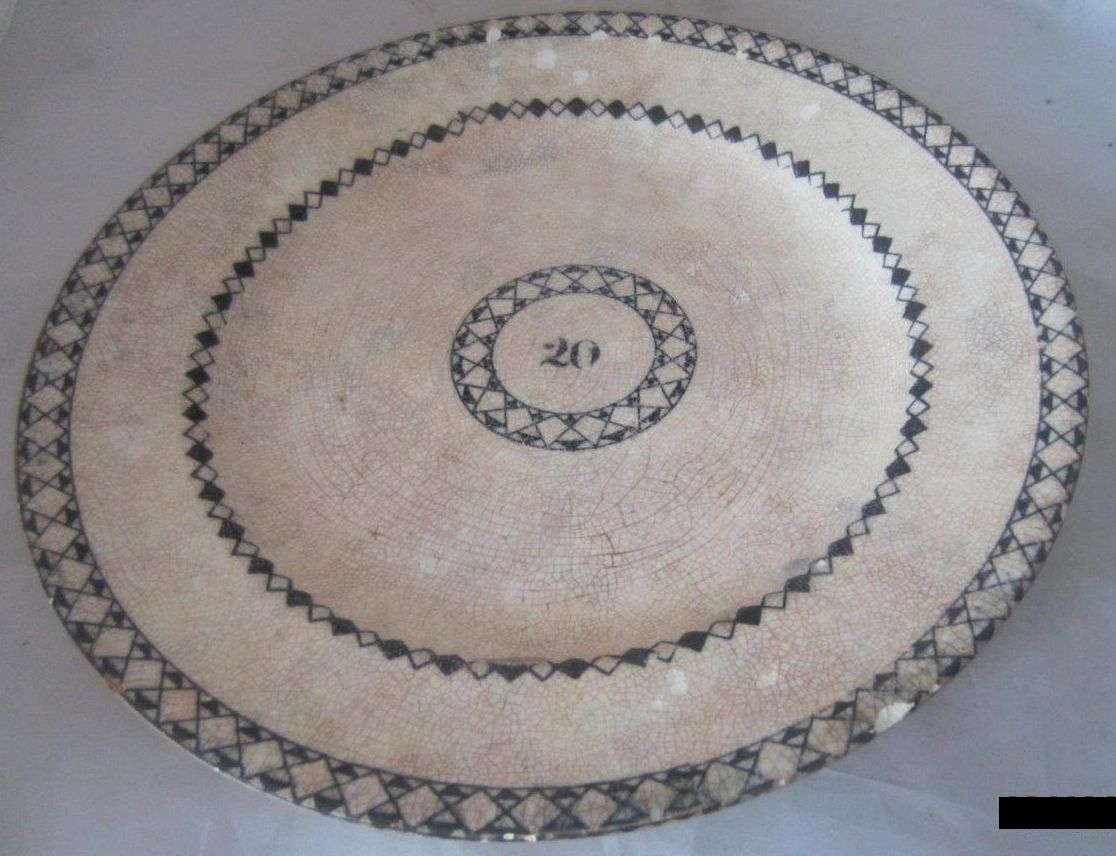 simple geometric design  pre-1907