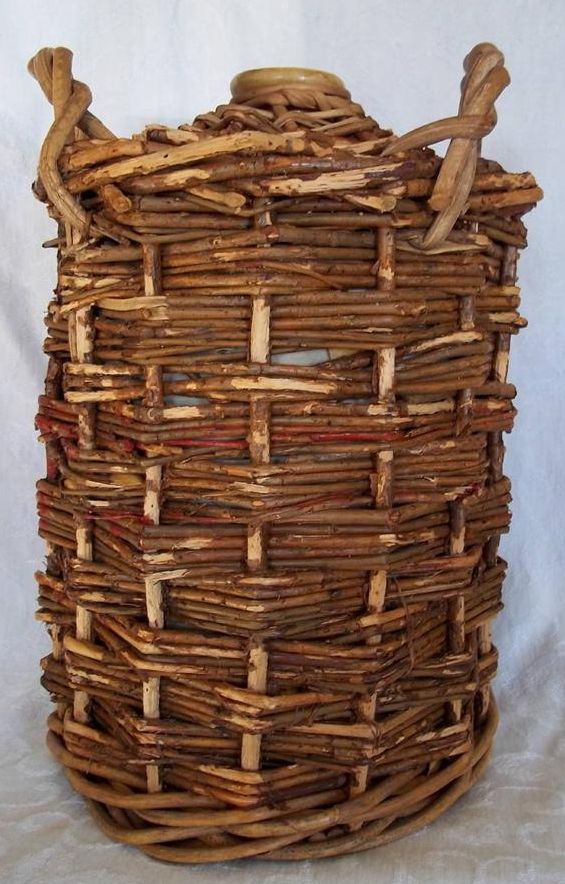 british royal navy imperial rum demijohn wicker red stripe