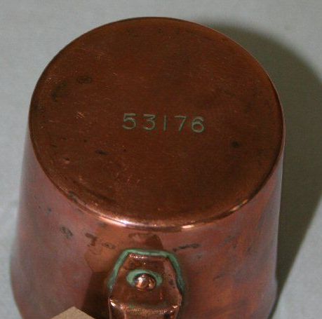 british royal navy 1 Gill rum cup p/n 53176 arsenal marked