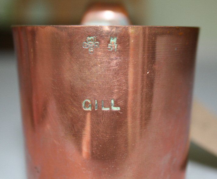 british royal navy 1 Gill rum cup p/n 53176