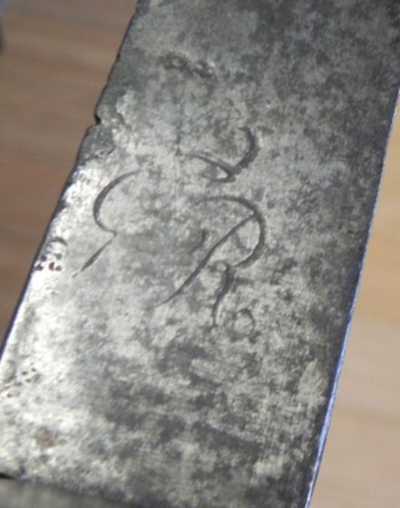 American Captured P1804 British Royal Navy Cutlas with Crown over GR Cipher