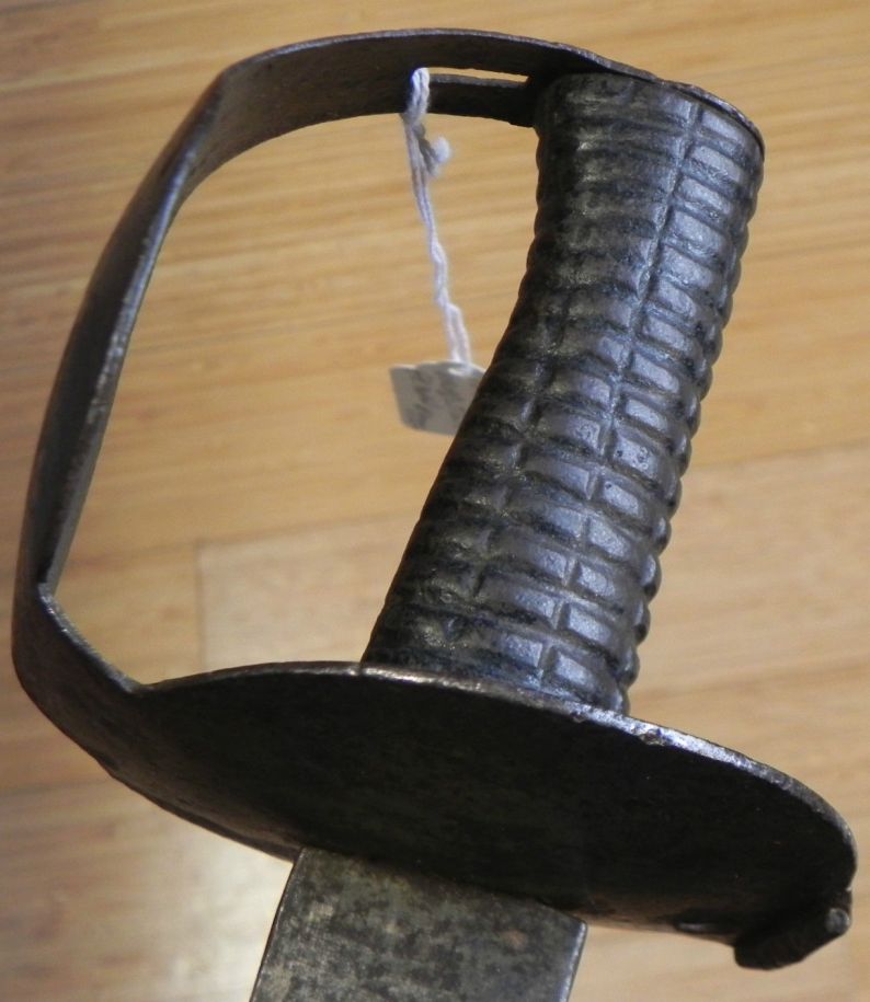 American Captured P1804 British Royal Navy Cutlas with Crown over GR Cipher