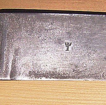 Crown over 1, GR Cipher, British Royal Navy P1804 Cutlass War of 1812 Trafalgar