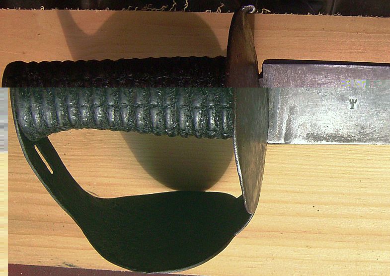 Crown over 1, GR Cipher, British Royal Navy P1804 Cutlass War of 1812 Trafalgar