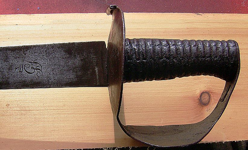 Crown over 1, GR Cipher, British Royal Navy P1804 Cutlass War of 1812 Trafalgar