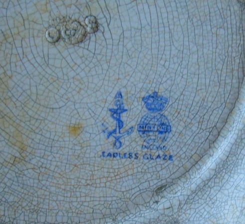 british royal navy mess soup bowl 1907-1912