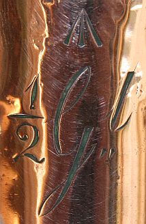 abbreviated italic text 19th century victorian