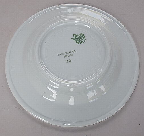 vice admiral 3 star department of the navy vintage serving bowl