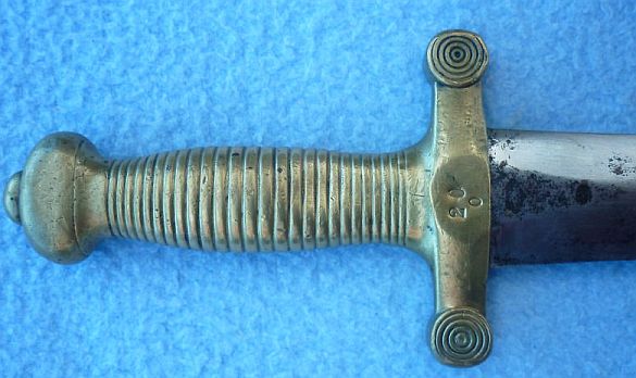 french foot artillery sword M1831
