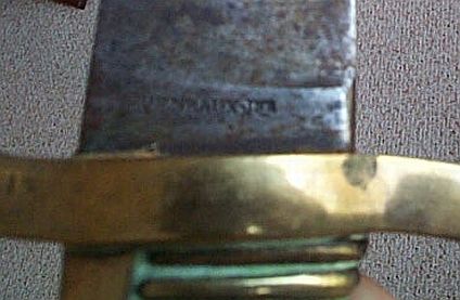 french infantry briquet or short sword