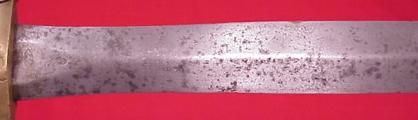 french foot artillery sword M1831