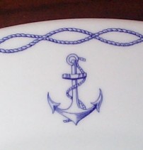 french navy anchor topmark