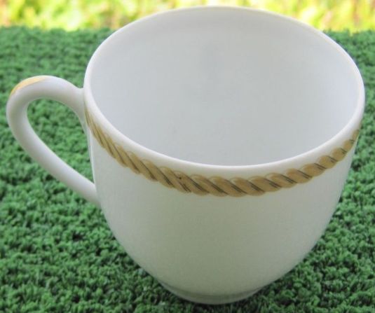 french navy demistasse coffee cup  for wardroom officers mess