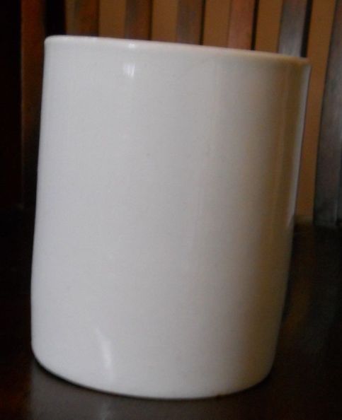 German Kriegsmarine tall white coffee cup dated 1941 by Jager Eisenberg