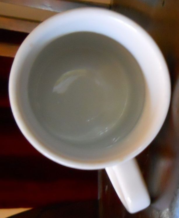 German Kriegsmarine tall white coffee cup dated 1941 by Jager Eisenberg