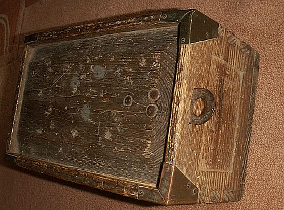 Antique WWI German German Navy Sailors Kaiserliche Marine and Reichsmarine regulation Ditty Box, Sea Chest or Sea Trunk