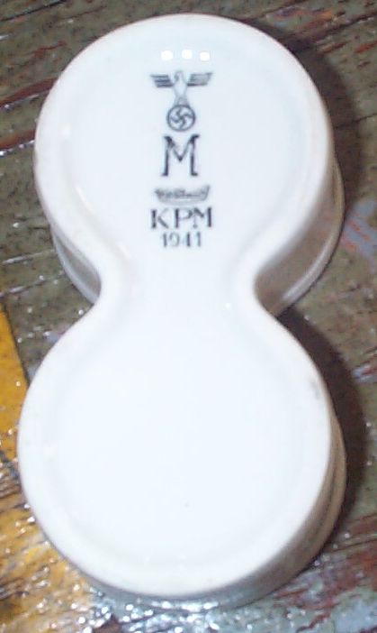 German Kriegsmarine Salt Pepper and Condiment Dish