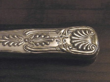 navy captain silverware war eagle clutching arrows