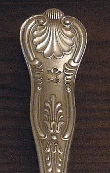 navy captain silverware war eagle clutching arrows