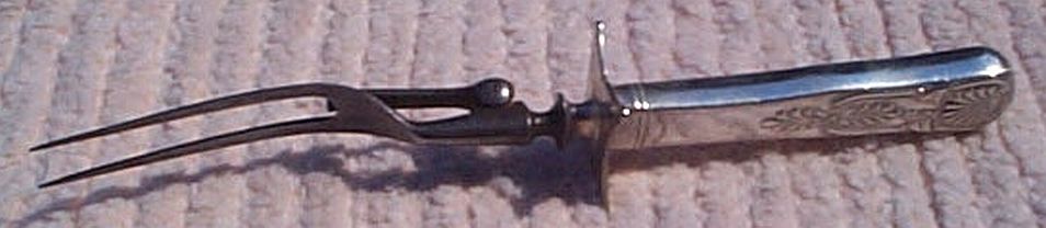 US Navy Cutlery Carving Fork