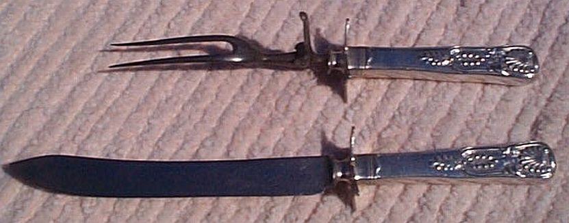 US Navy Cutlery Set - Carving Fork, Knife and Sharpener